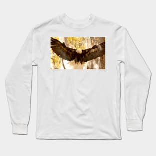 Bald Eagle in Flight Long Sleeve T-Shirt